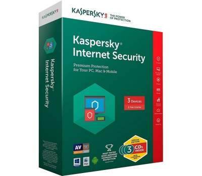 Kaspersky Internet Security 3PC