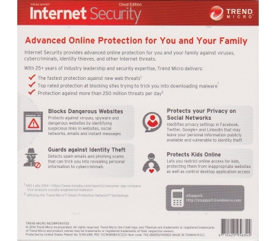 Trend Micro Internet Security 1PC