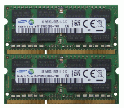 Ram Laptop 8GB PC3L-12800S Bus 1600Mhz